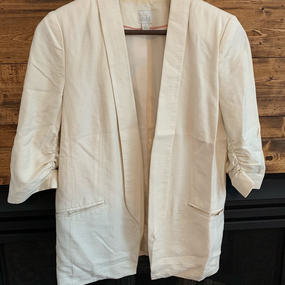 Lauren Conrad Cream Blazer